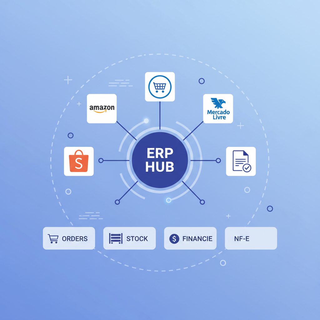 O que e ERP para marketplace — LOJEXA ERP